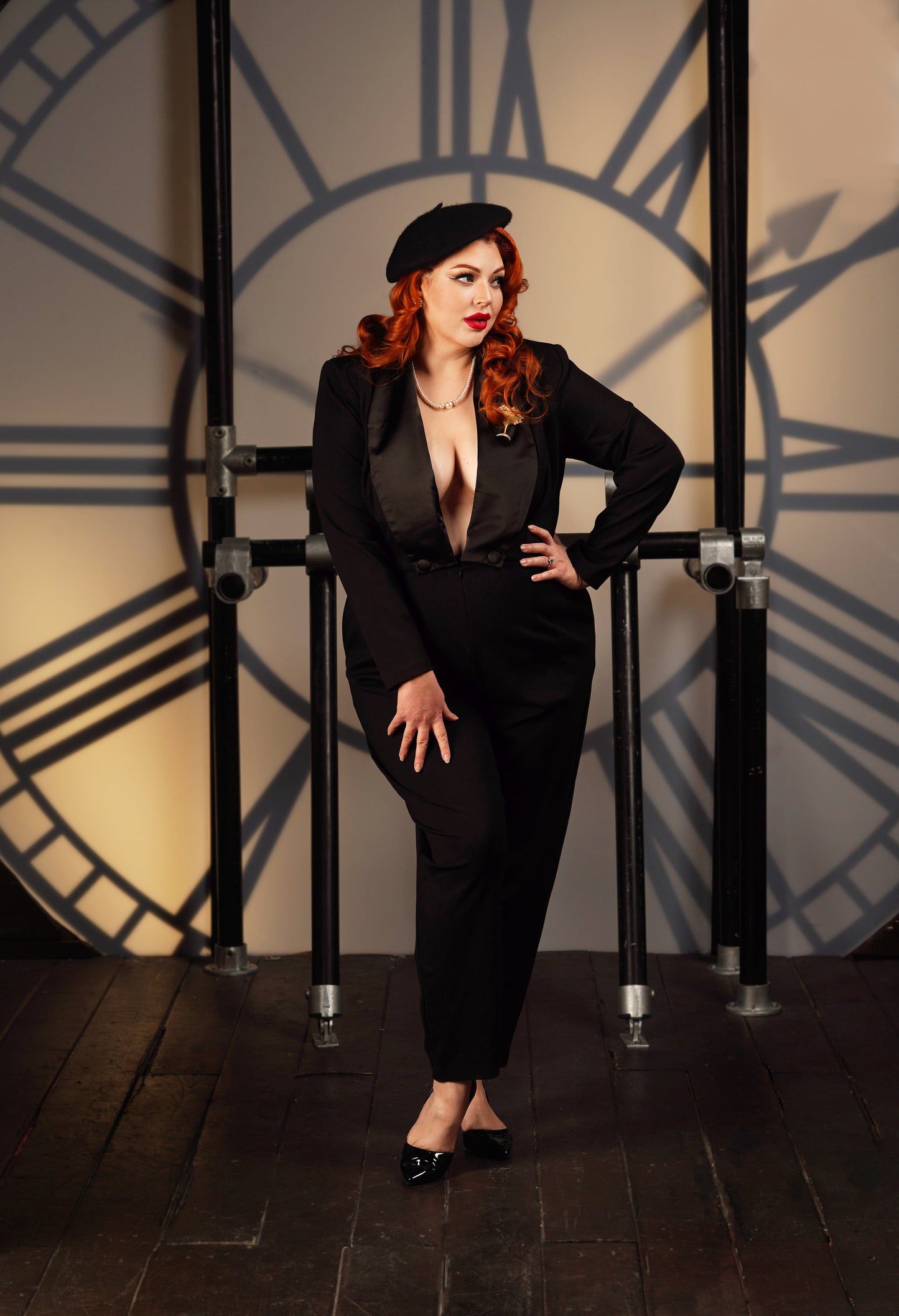 Dietrich Jumpsuit (Black) PRE-ORDER