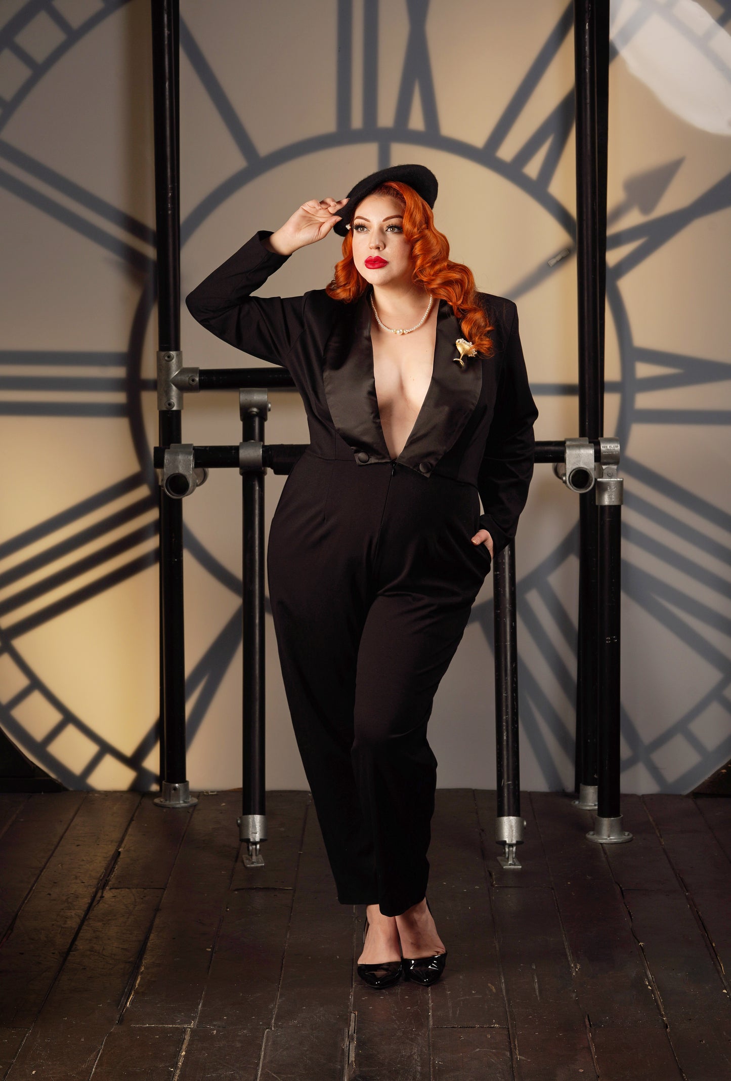Dietrich Jumpsuit (Black) PRE-ORDER