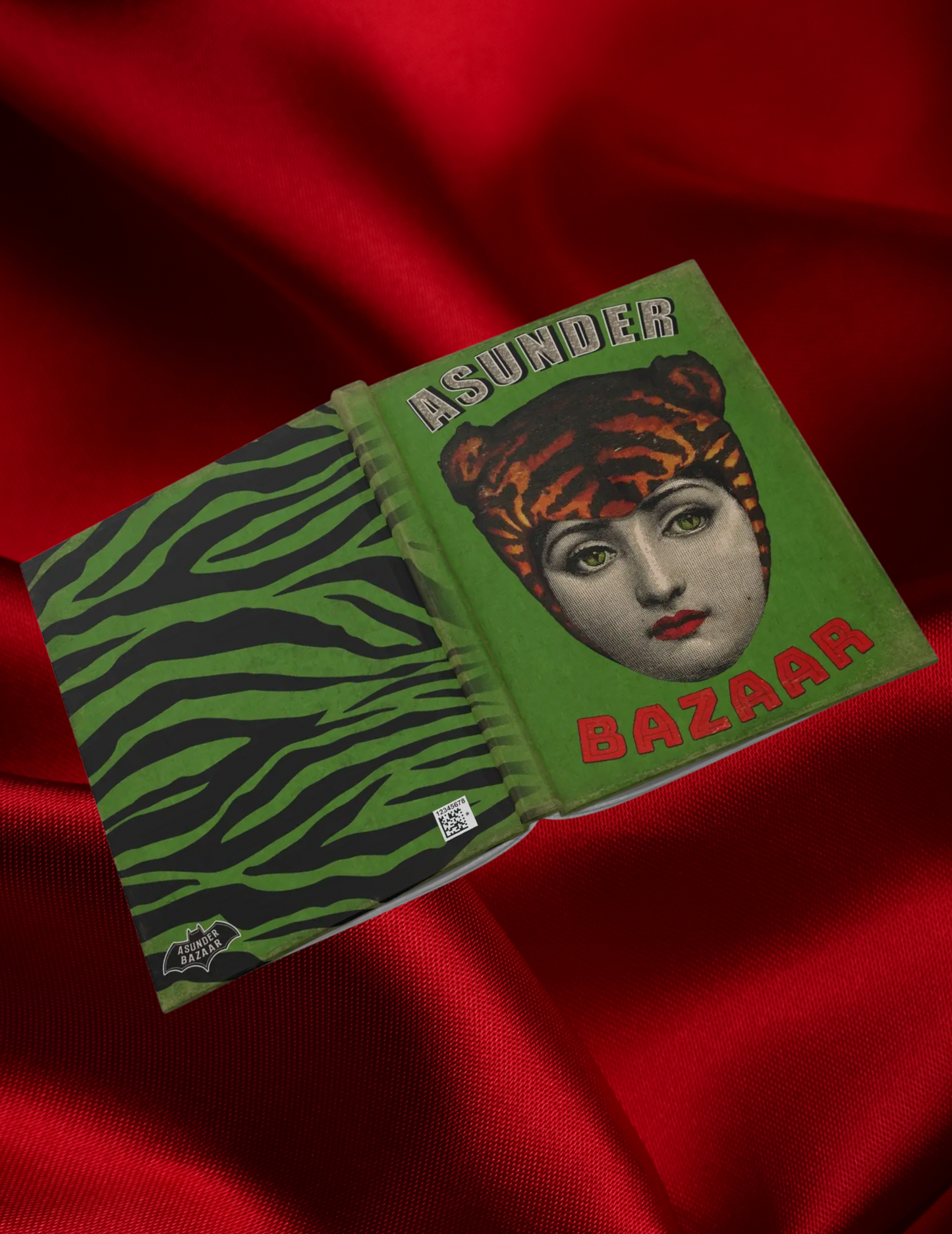 Asunder Bazaar Matte Hardcover Journal