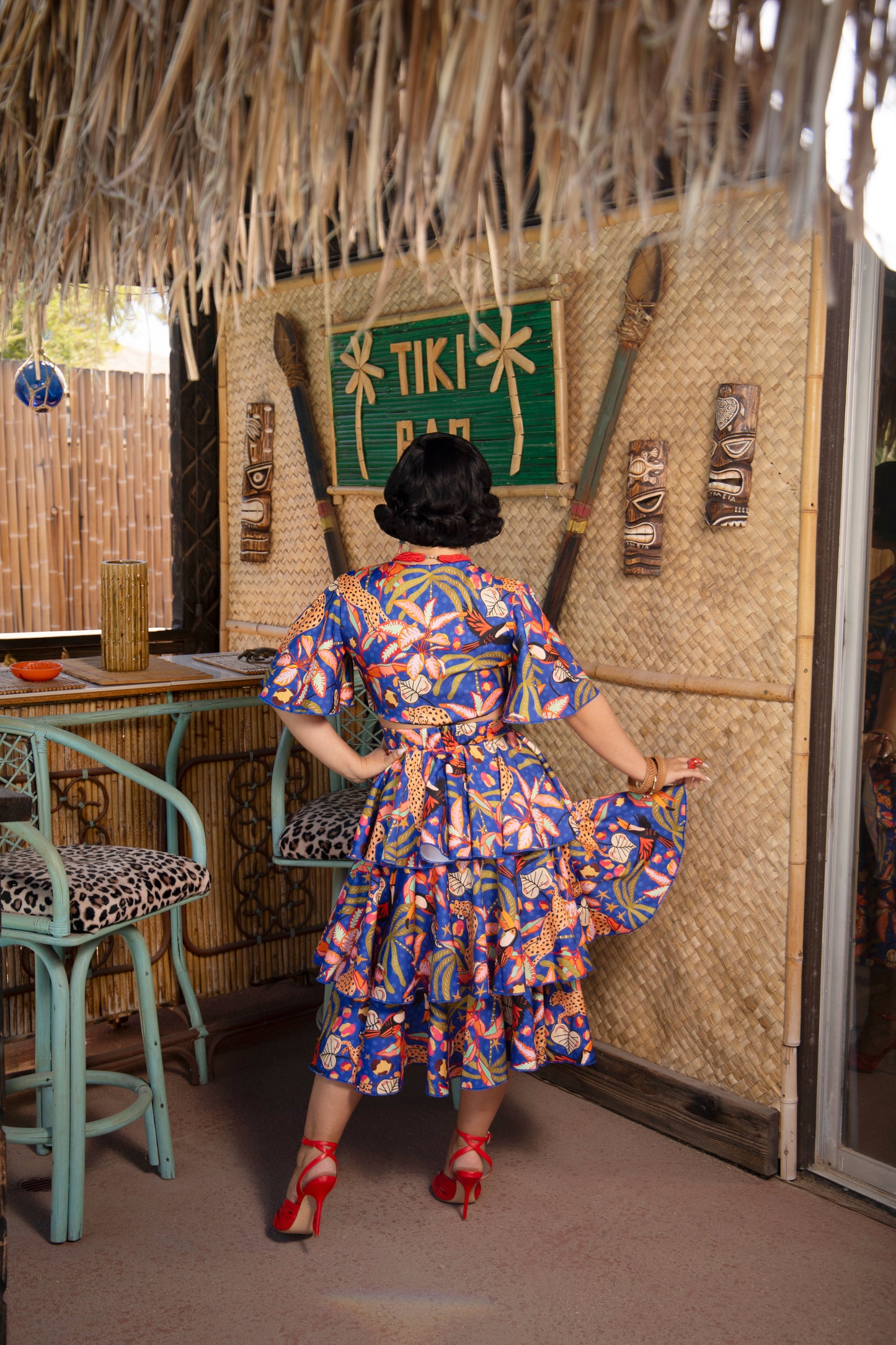 Carmen SKIRT Sample (Mystic Jungle Print XS)