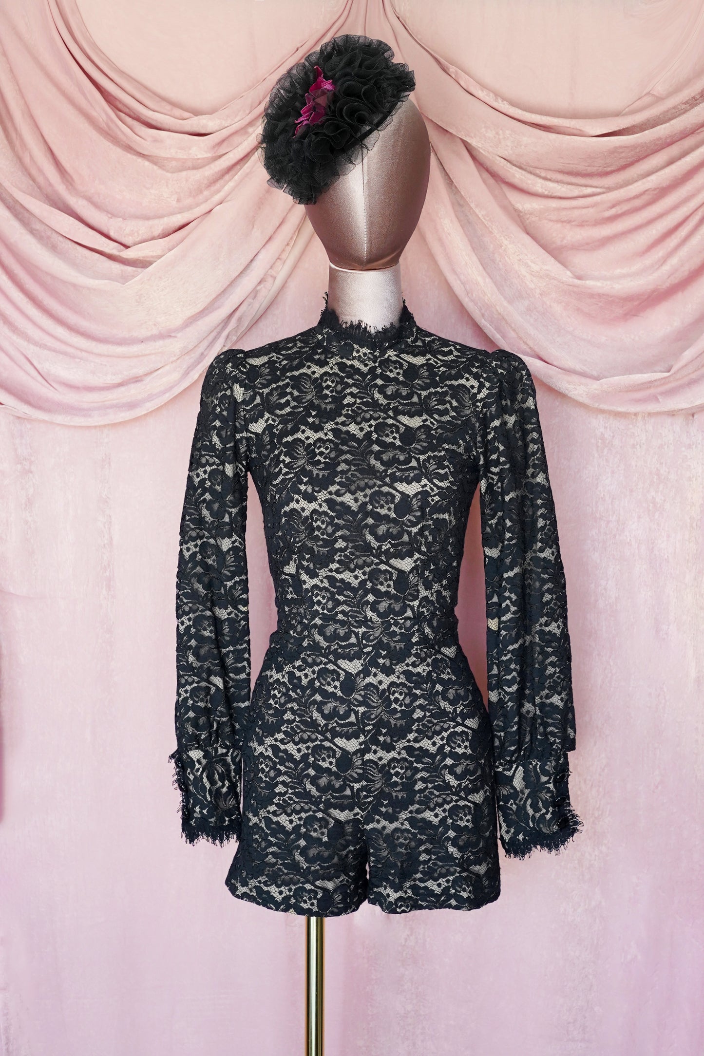 RARE Betsey Johnson Lace Romper