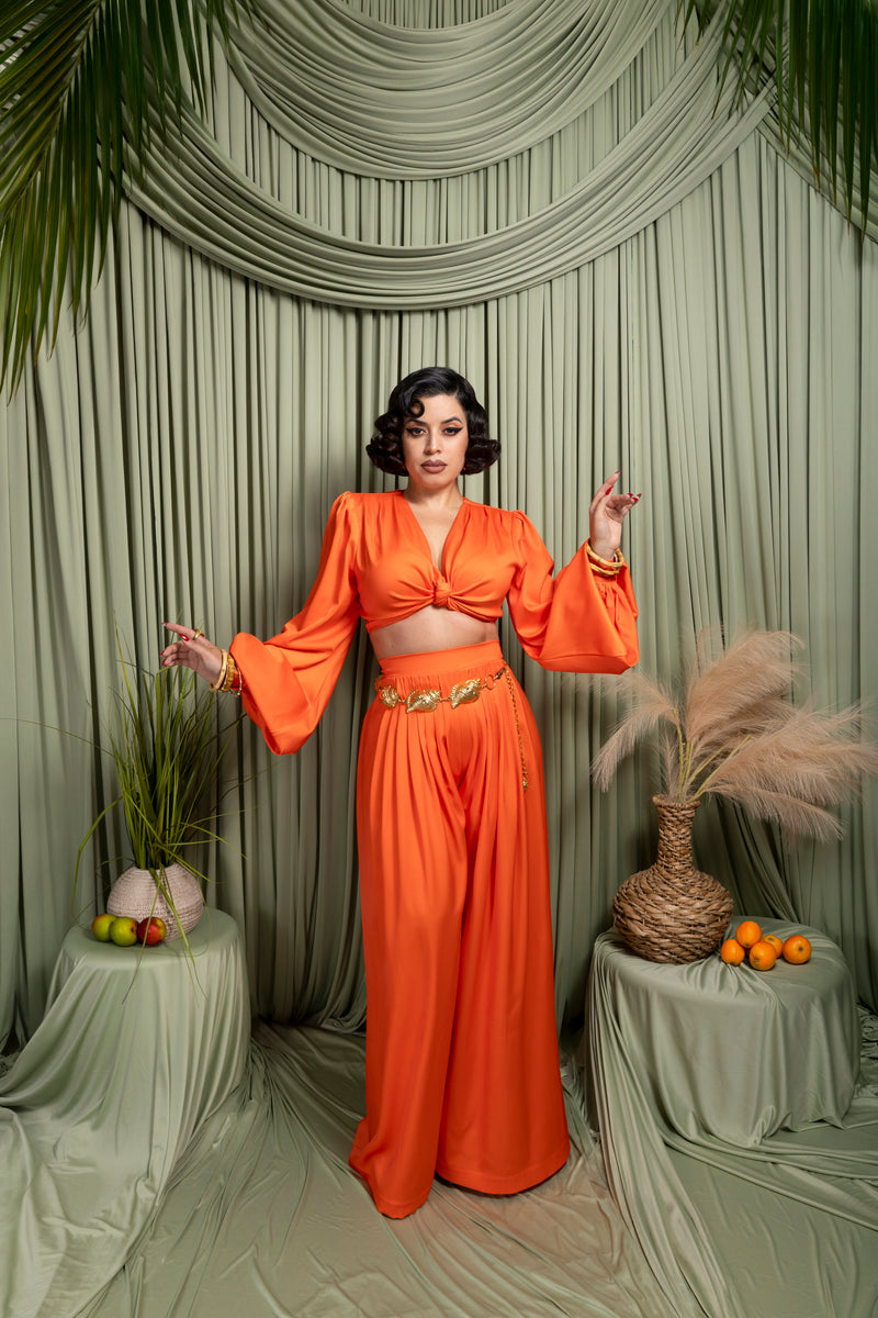 Harlow Set (Orange) – Vintage Vandalizm