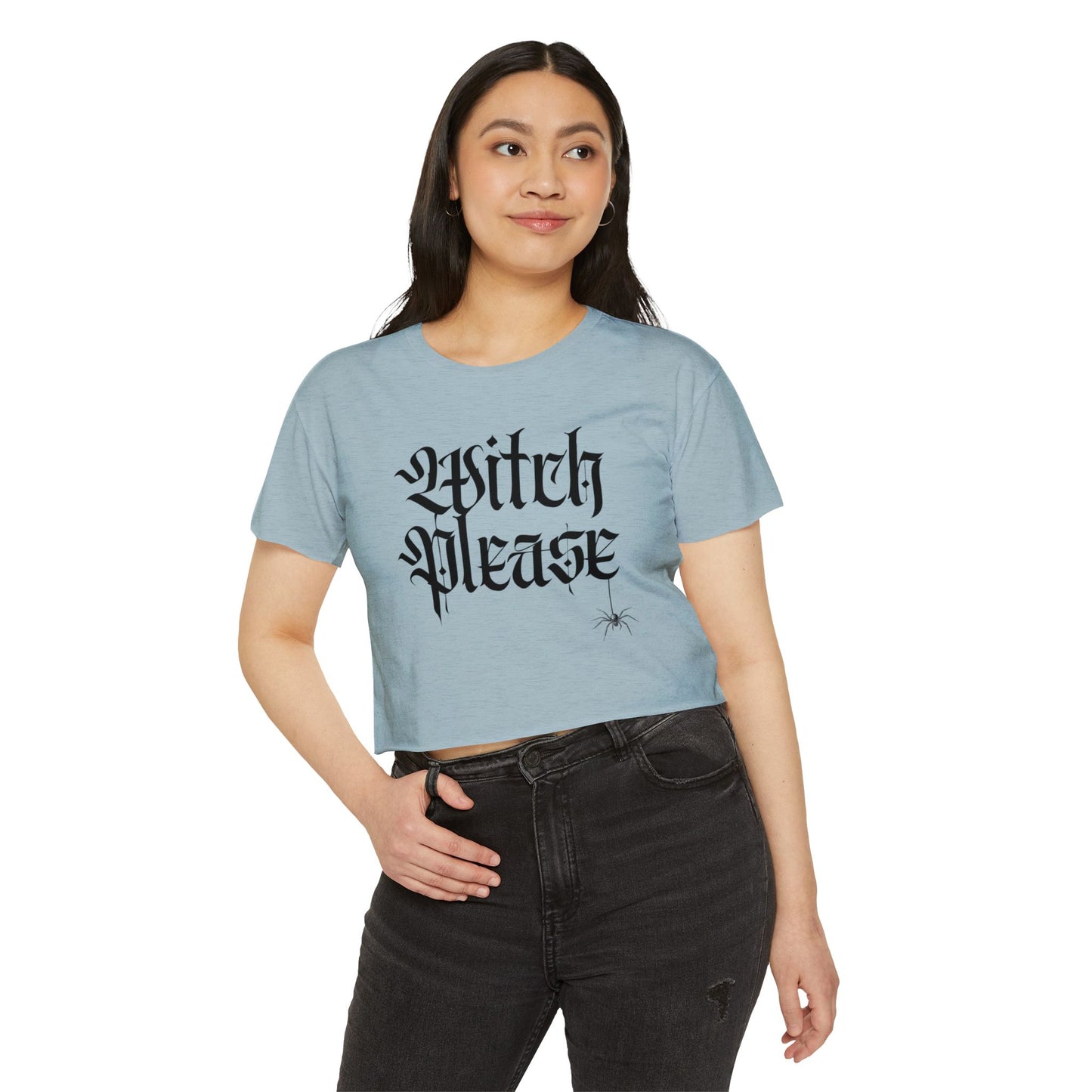 "Witch Please” Cropped Tee