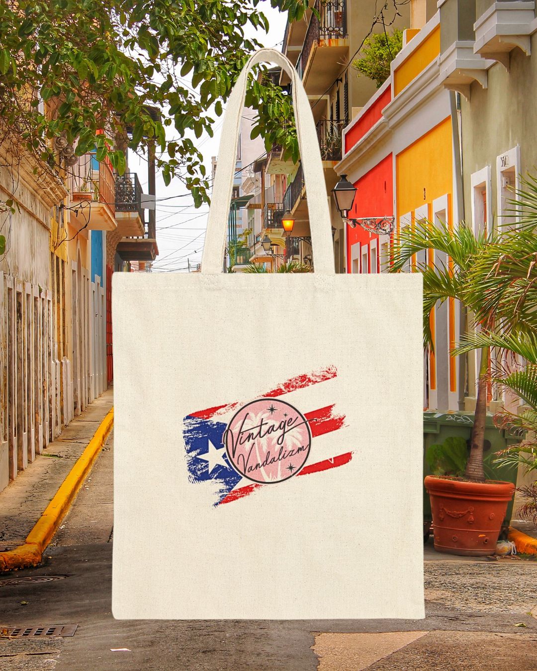 "Tropicalia" Puerto Rico Tote Bag