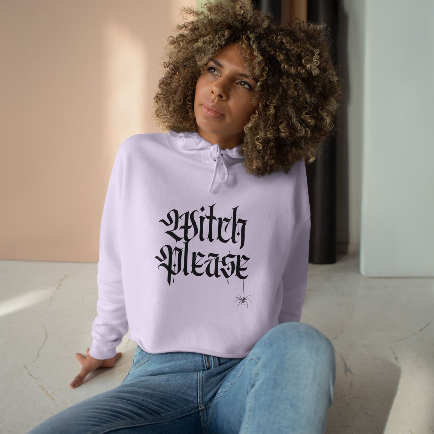 "Witch Please" Cropped Hoodie