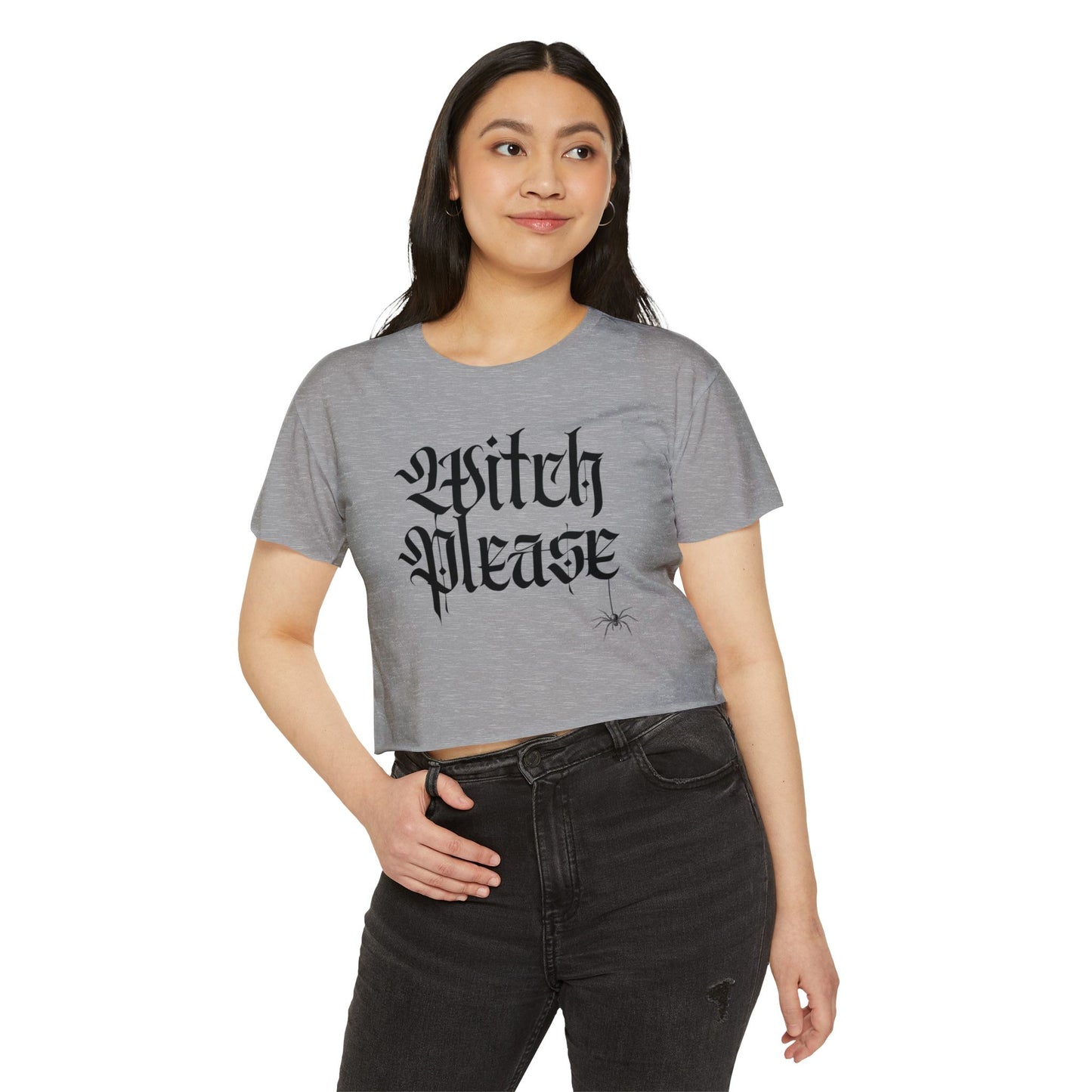 "Witch Please” Cropped Tee