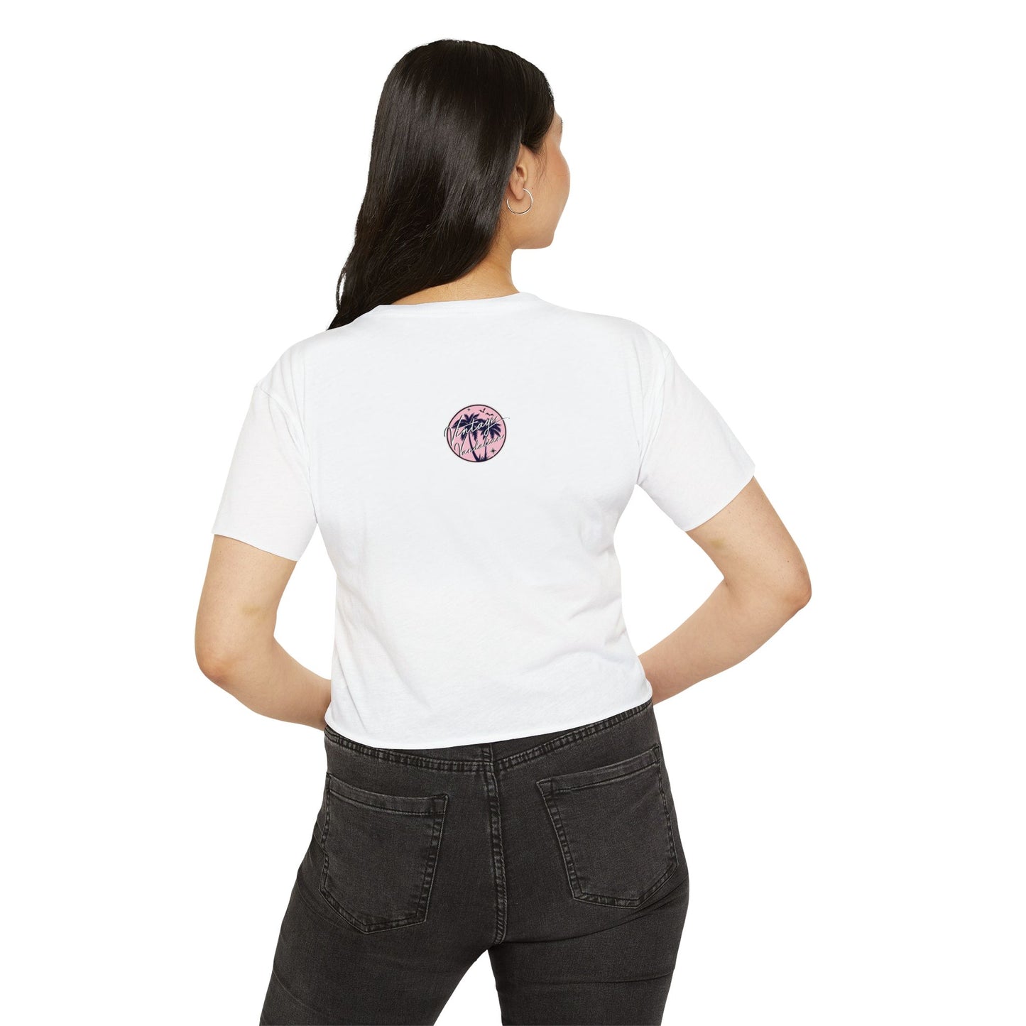 "Bite Me" Cropped Tee