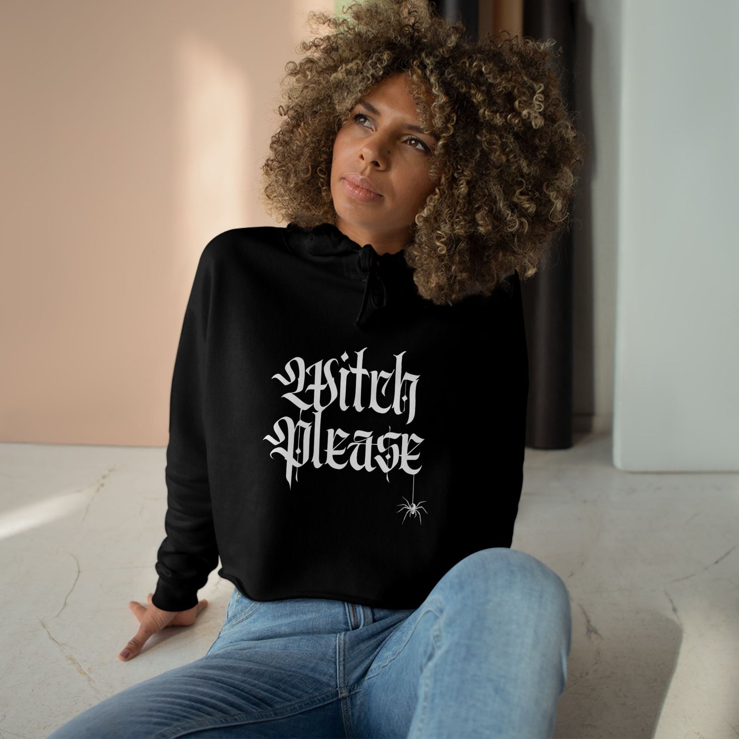 "Witch Please" Cropped Hoodie
