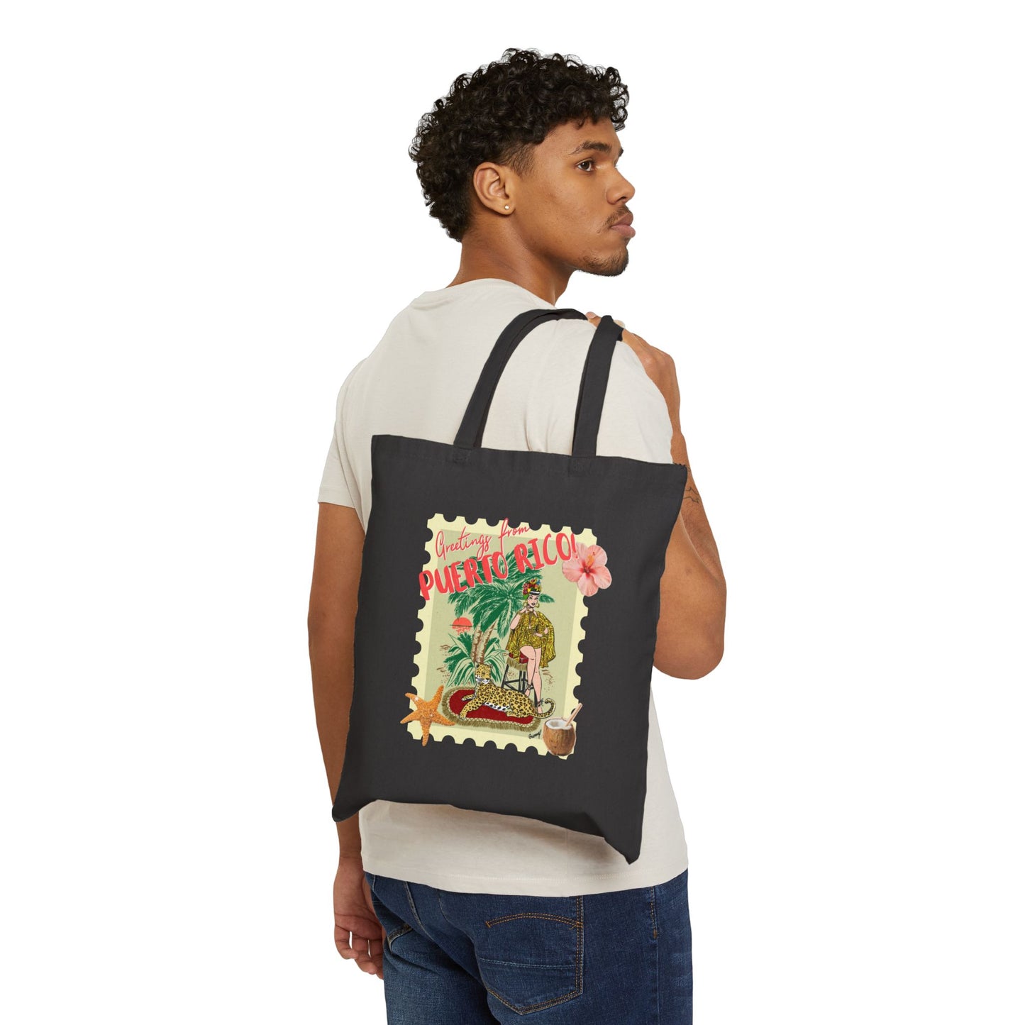 "Tropicalia" Puerto Rico Tote Bag