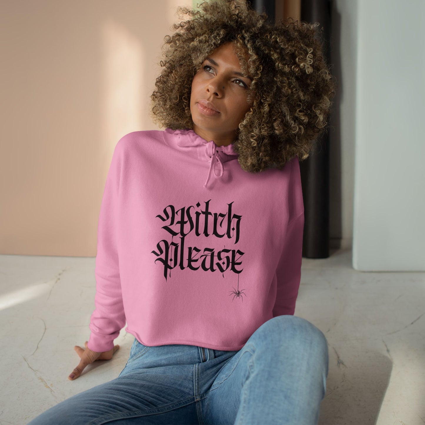 "Witch Please" Cropped Hoodie