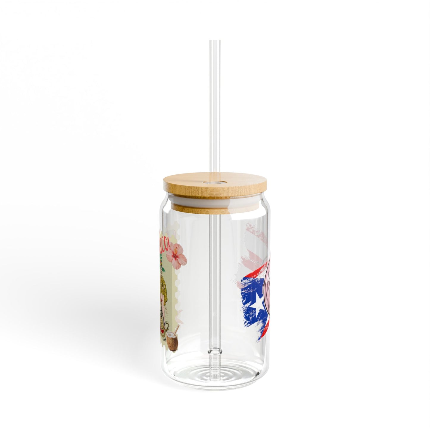"Tropicalia" Puerto Rico Sipper Glass