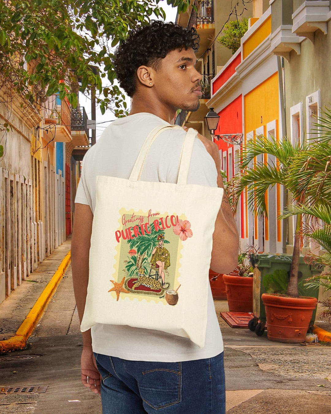 "Tropicalia" Puerto Rico Tote Bag