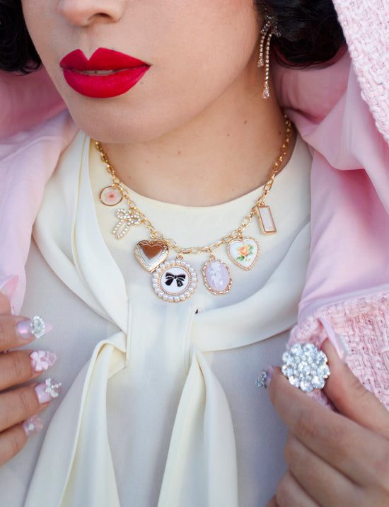 Marie Antoinette Charm Necklace