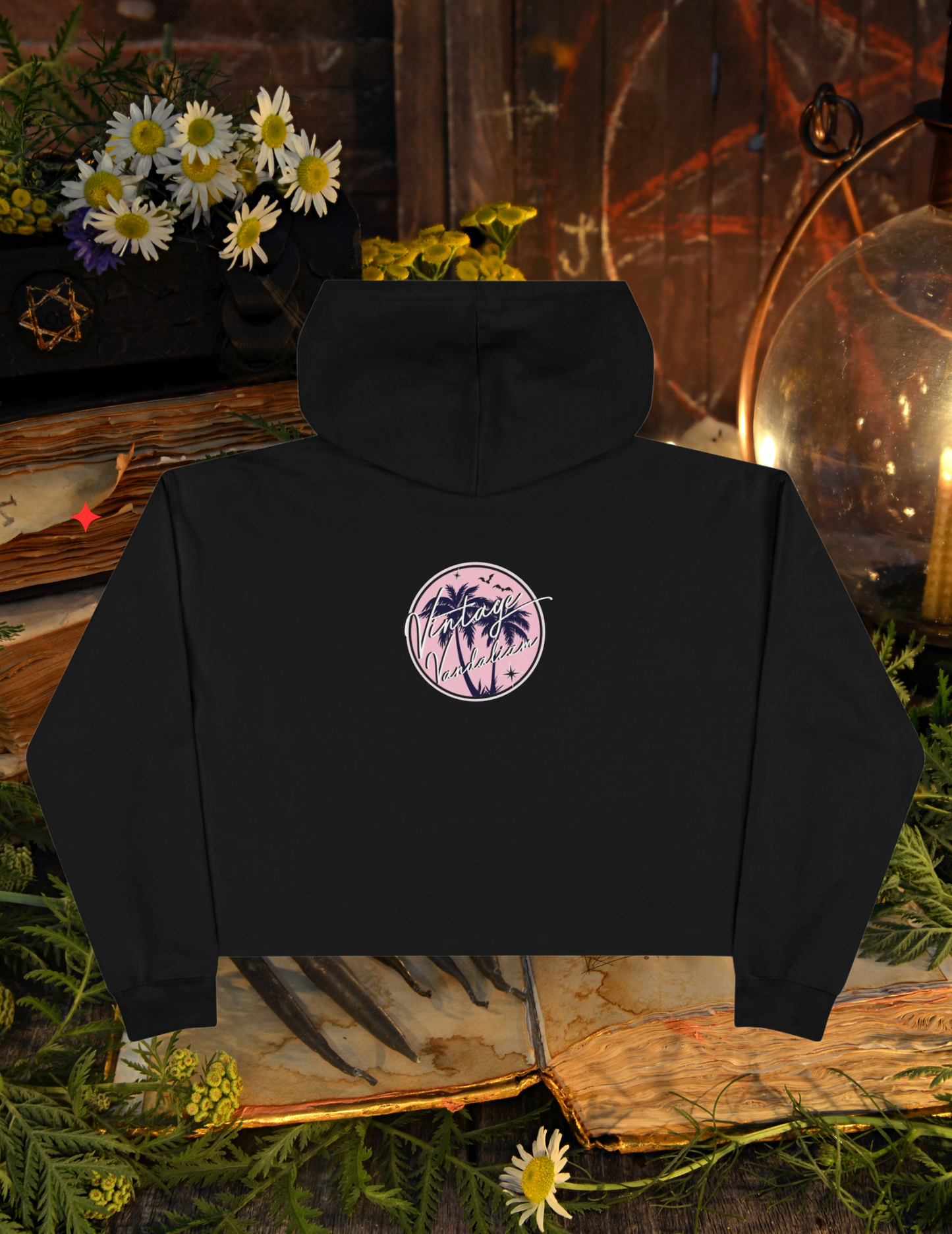"Witch Please" Cropped Hoodie