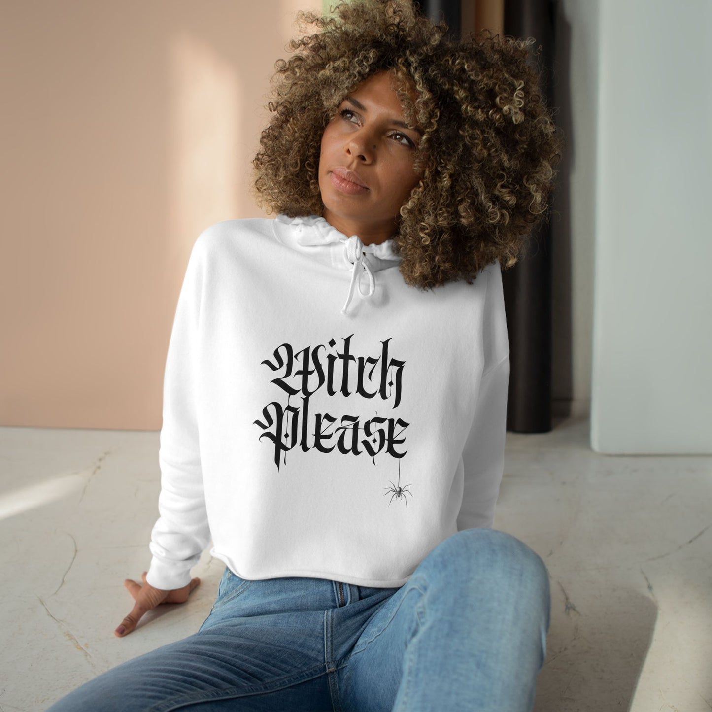 "Witch Please" Cropped Hoodie