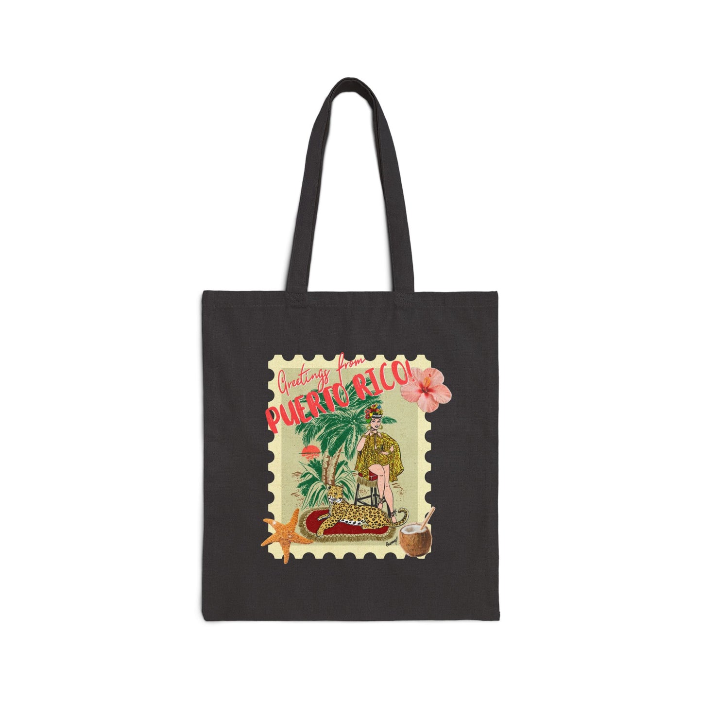 "Tropicalia" Puerto Rico Tote Bag