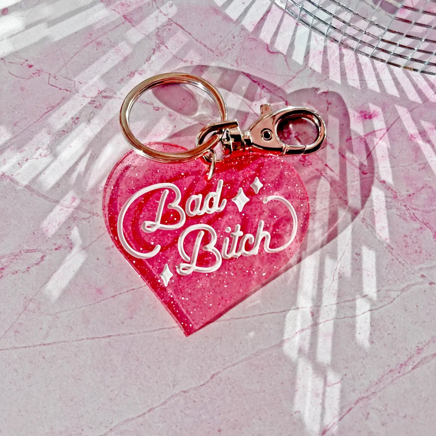 Bad Bitch Keychain