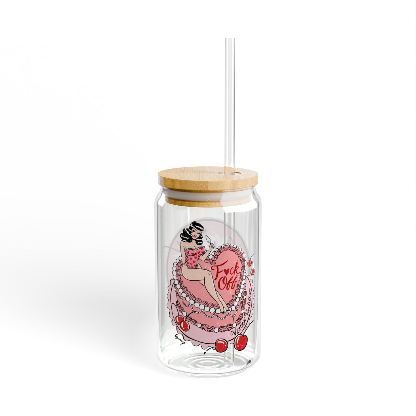 "Heartbreaker" Sipper Glass