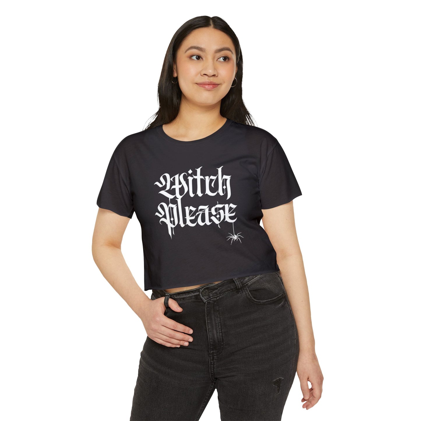 "Witch Please” Cropped Tee