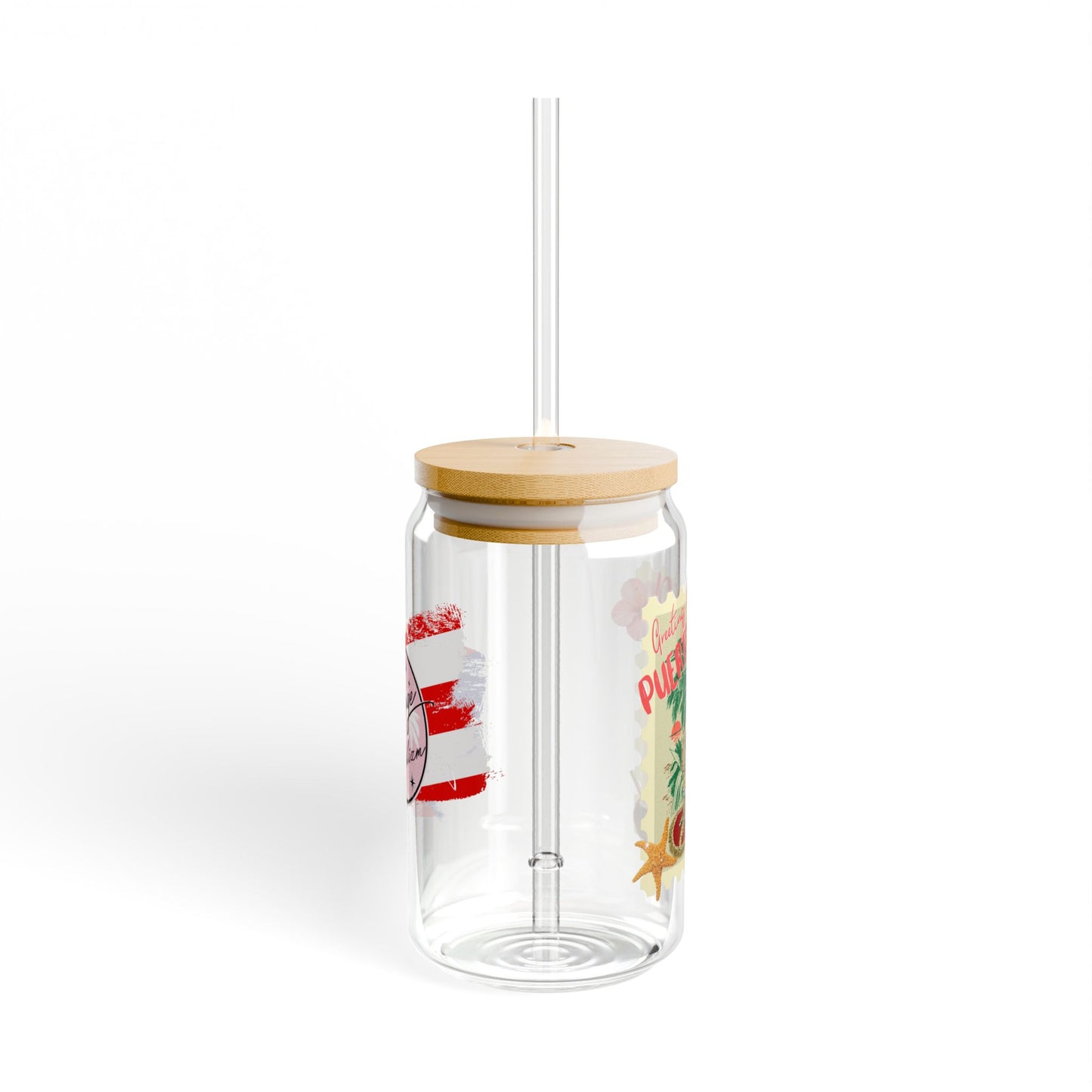 "Tropicalia" Puerto Rico Sipper Glass