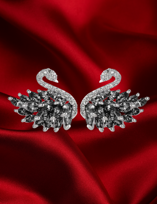 Black Swan Earrings