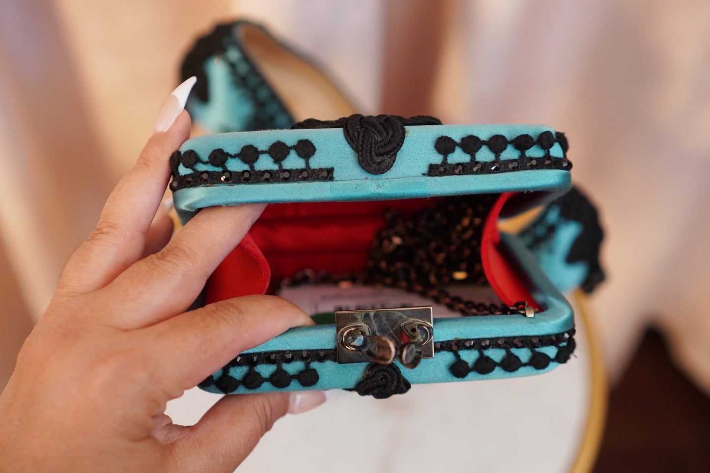 Christian Louboutin Torero Platform Heels & Matching Swarovski Crystal Clutch Set – Rare 2012 Matador Collection