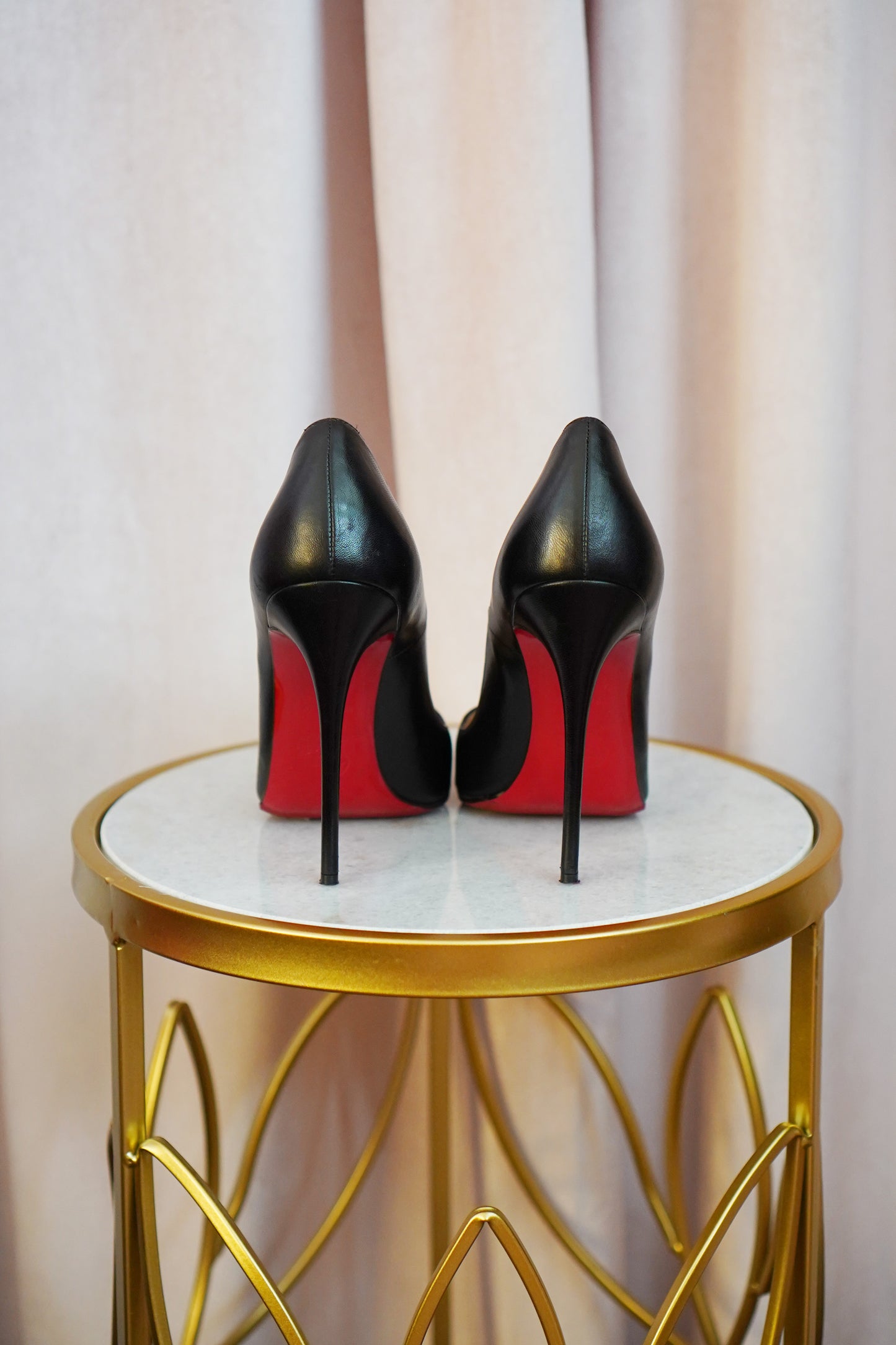 Christian Louboutin So Kate 120 Black Pumps SZ 35 1/2