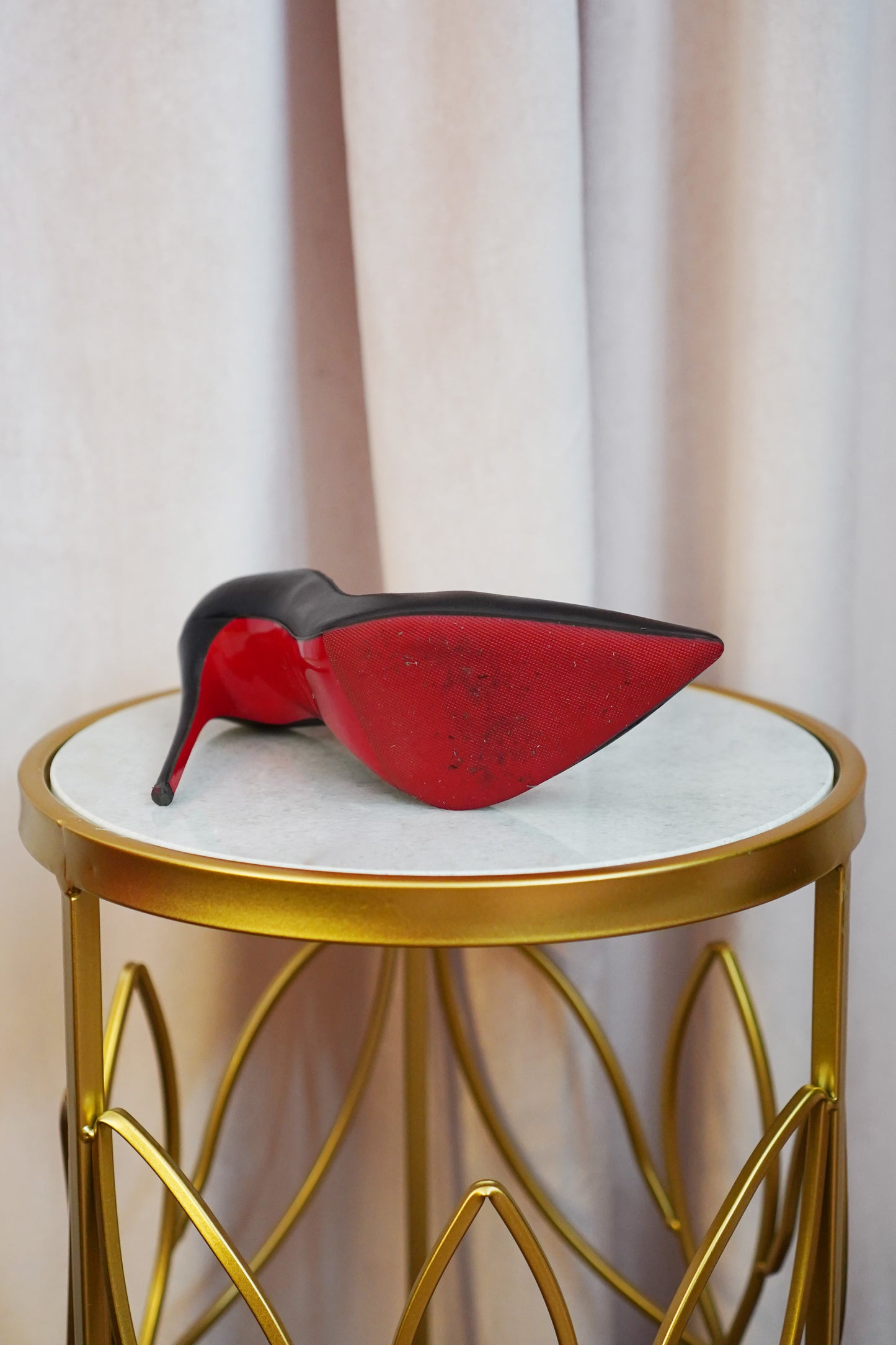 Christian Louboutin So Kate 120 Black Pumps SZ 35 1/2