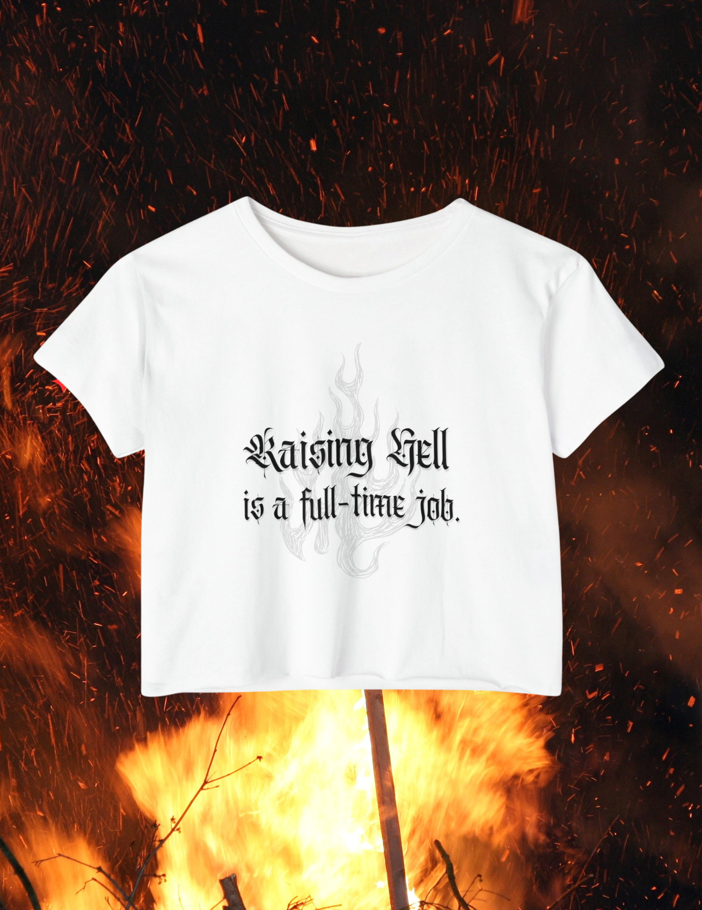 The "Give ’Em Hell Kid" Cropped Tee