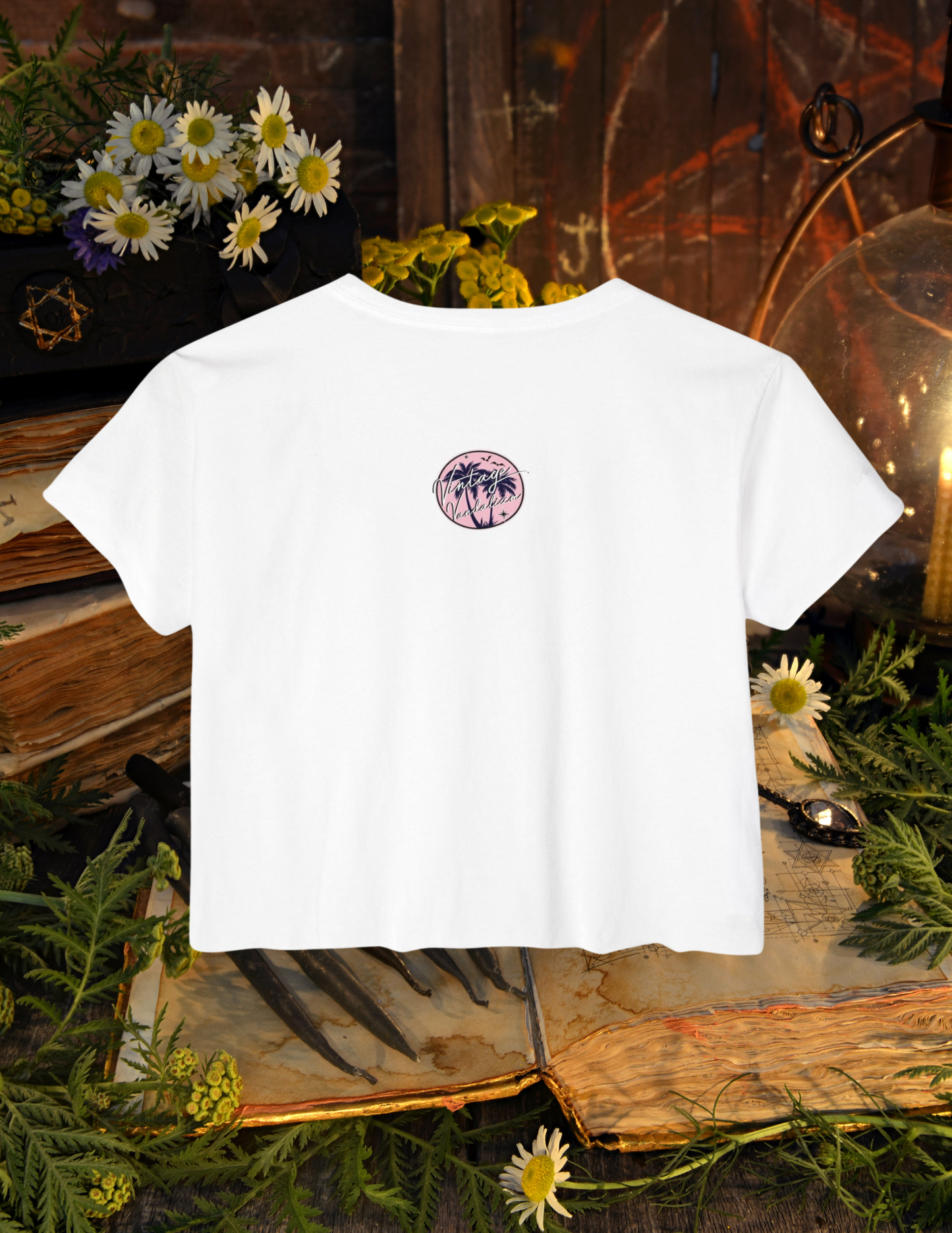 "Witch Please” Cropped Tee