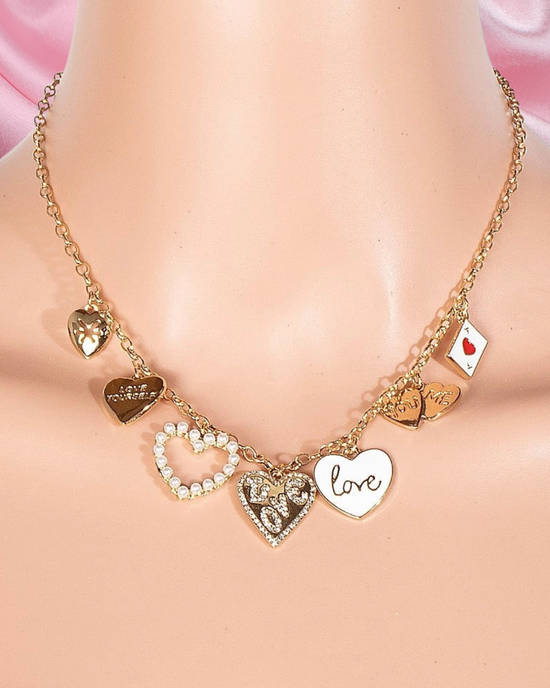 Love Letter Charm Necklace