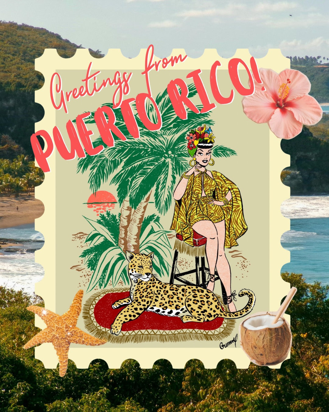 "Tropicalia" Puerto Rico T-shirt