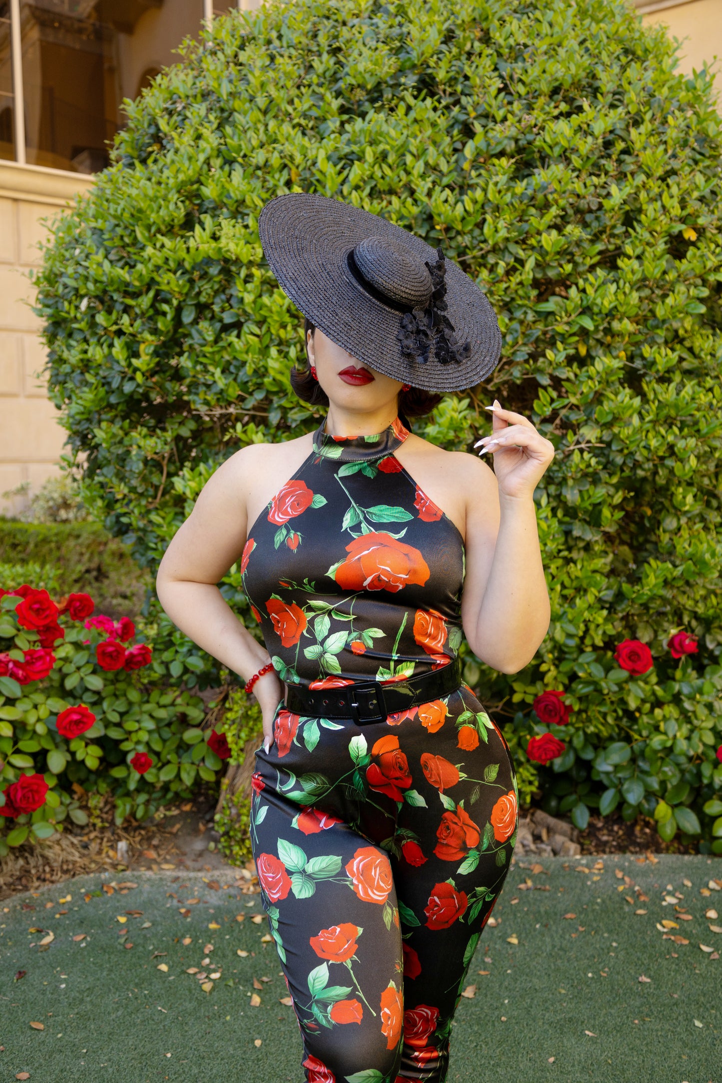 Paris Jumpsuit (Rose Print) PRE-ORDER