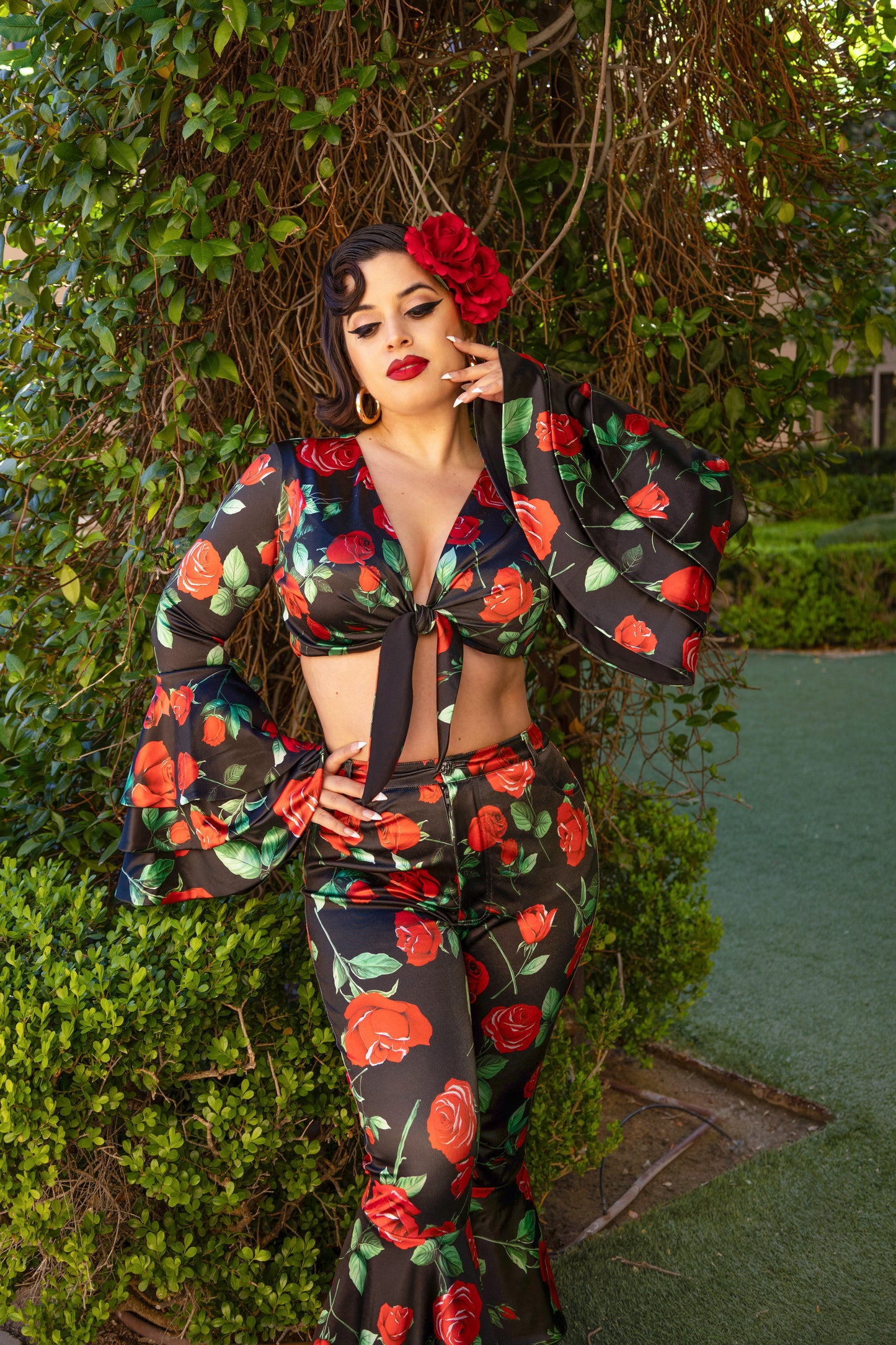 Jezebel Set (Rose Print) PRE-ORDER