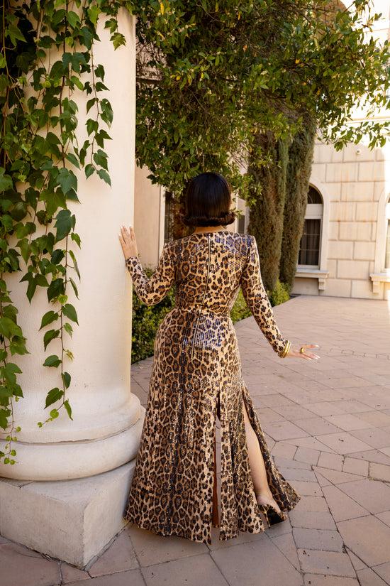Solana Set (Leopard Sequin) – Vintage Vandalizm
