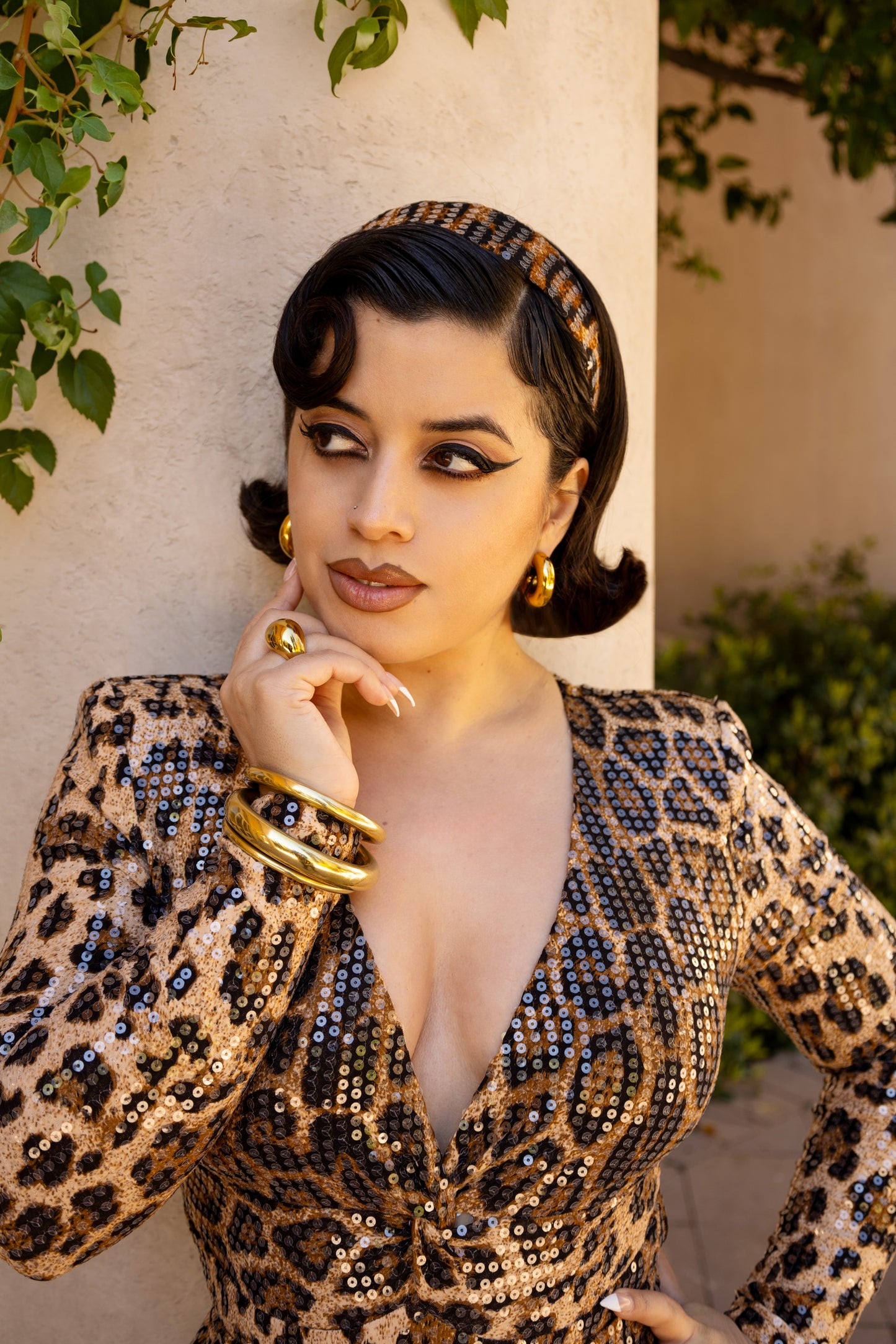 Solana Set (Leopard Sequin) PRE-ORDER