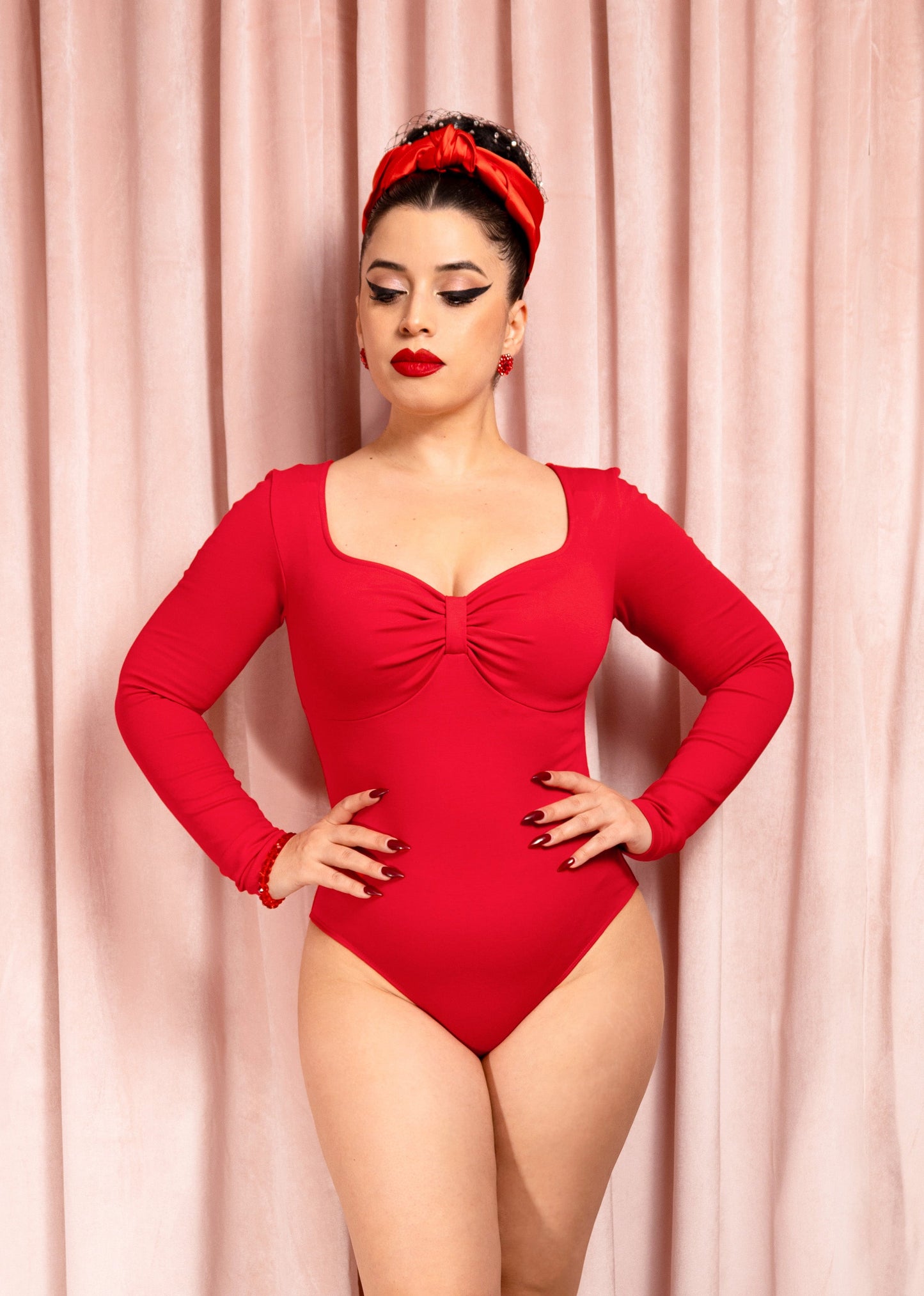 Émilie Bodysuit (Red) PRE-ORDER