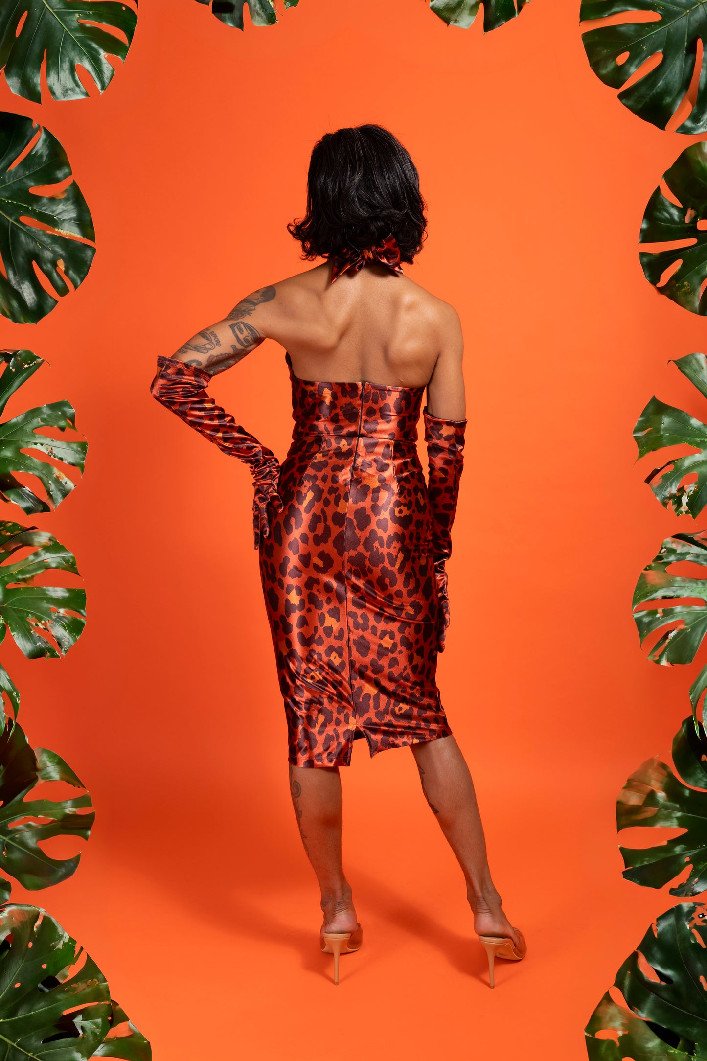 Sophia 3pc Set (Orange Leopard) PRE-ORDER