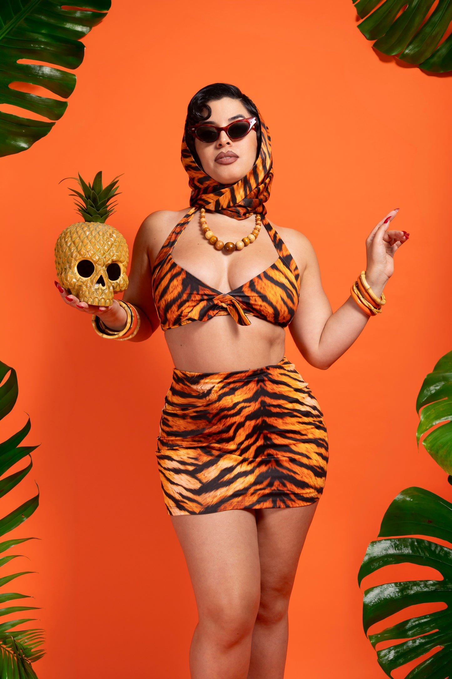 Zamora 3pc Swimsuit Set (Tiger) PRE-ORDER