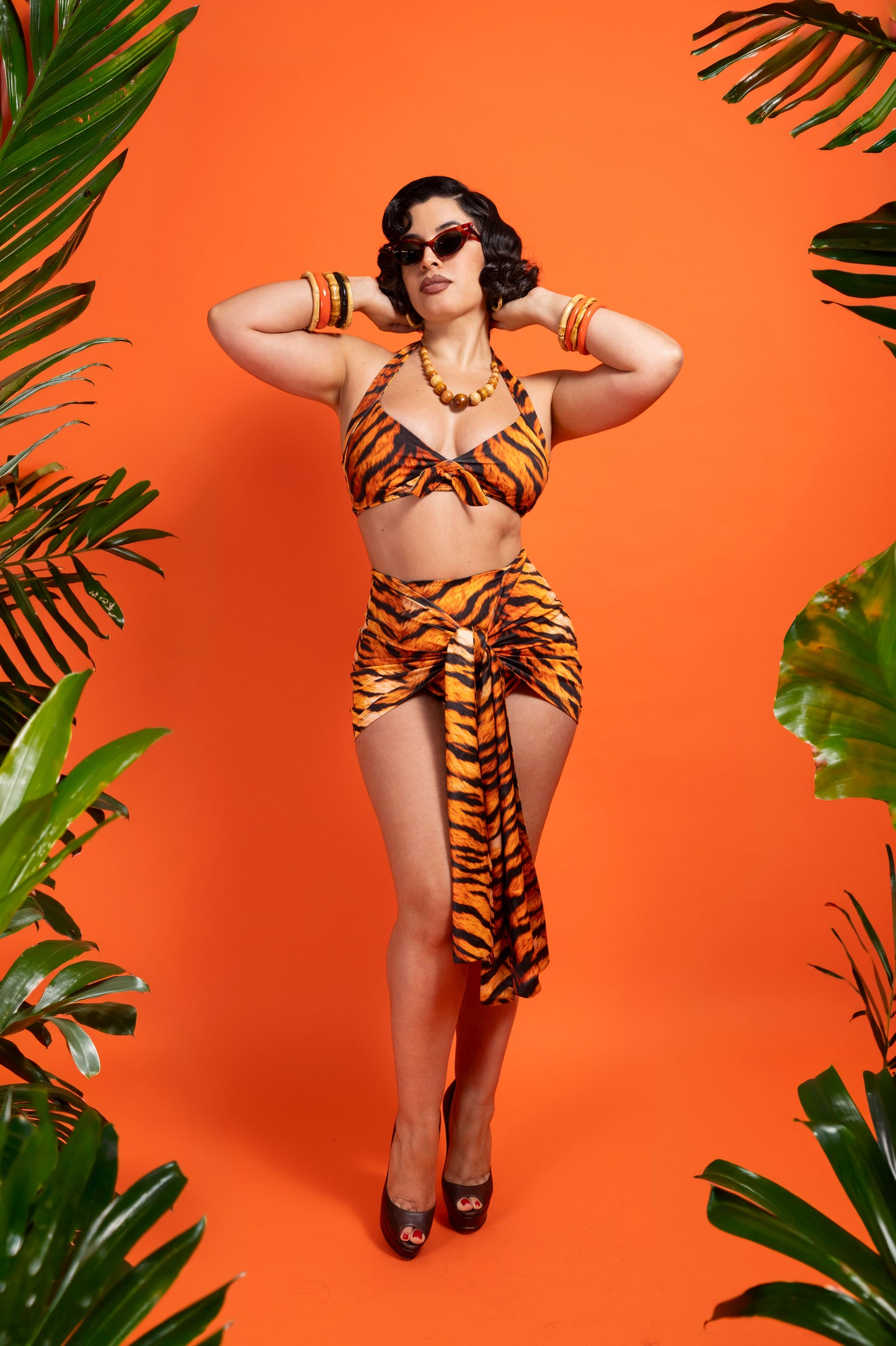 Zamora 3pc Swimsuit Set (Tiger) PRE-ORDER