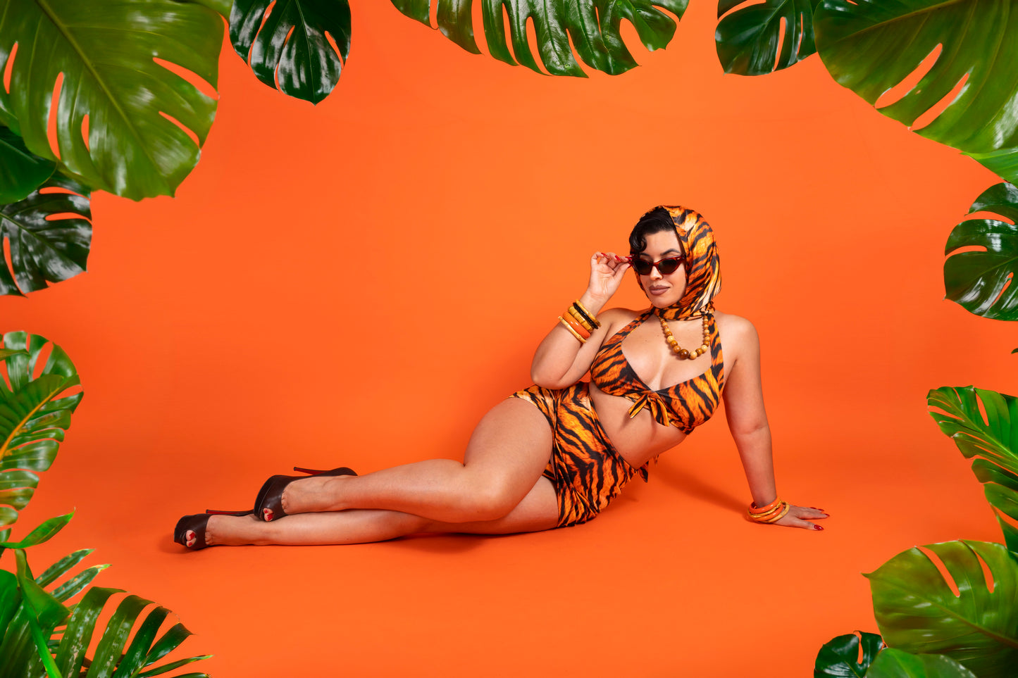 Zamora 3pc Swimsuit Set (Tiger) PRE-ORDER