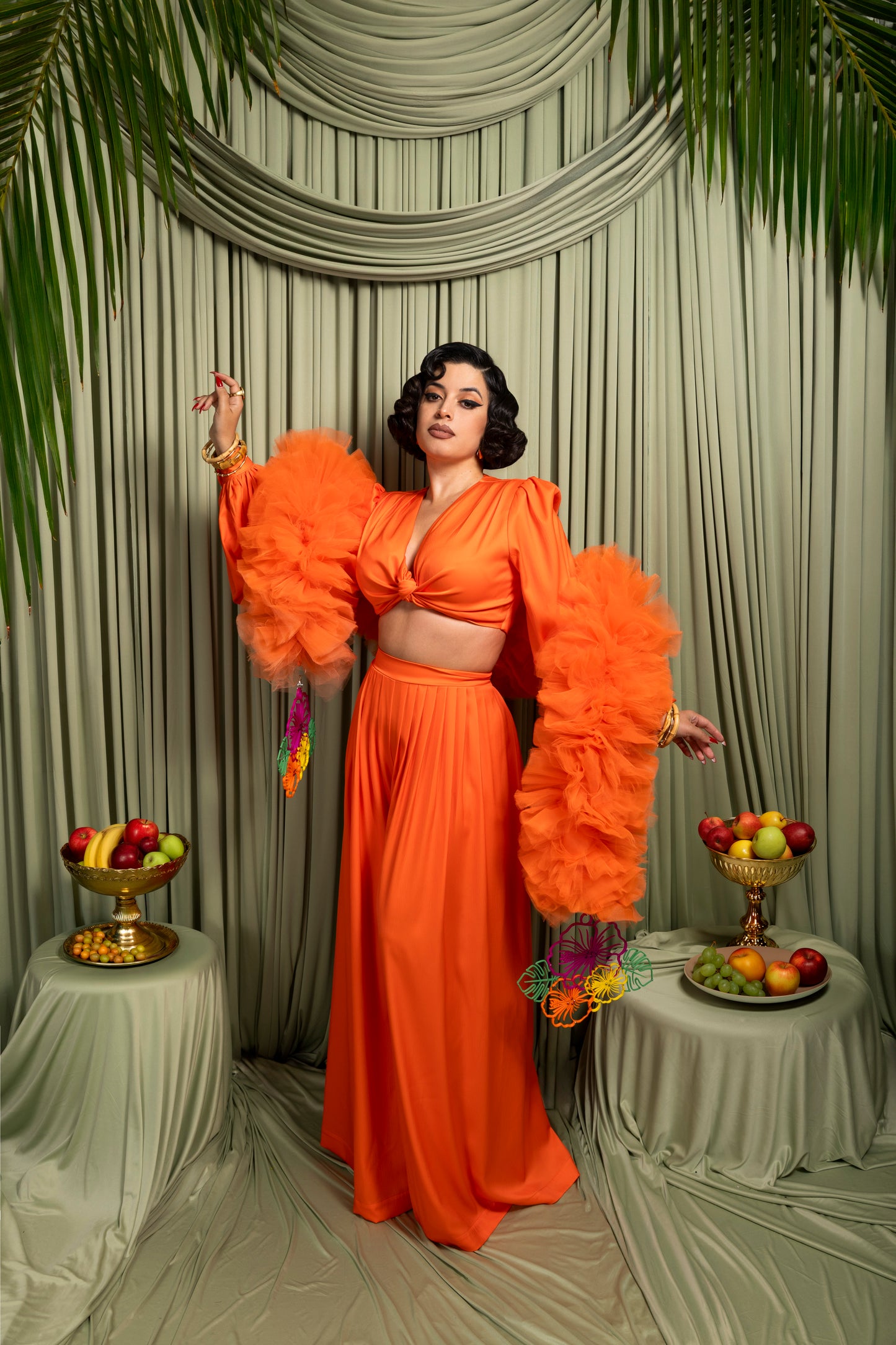 Viva La Bombshell Tutti Frutti Orange (Flor De Maga)