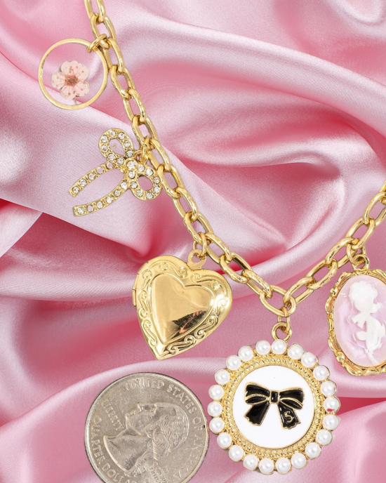 Marie Antoinette Charm Necklace
