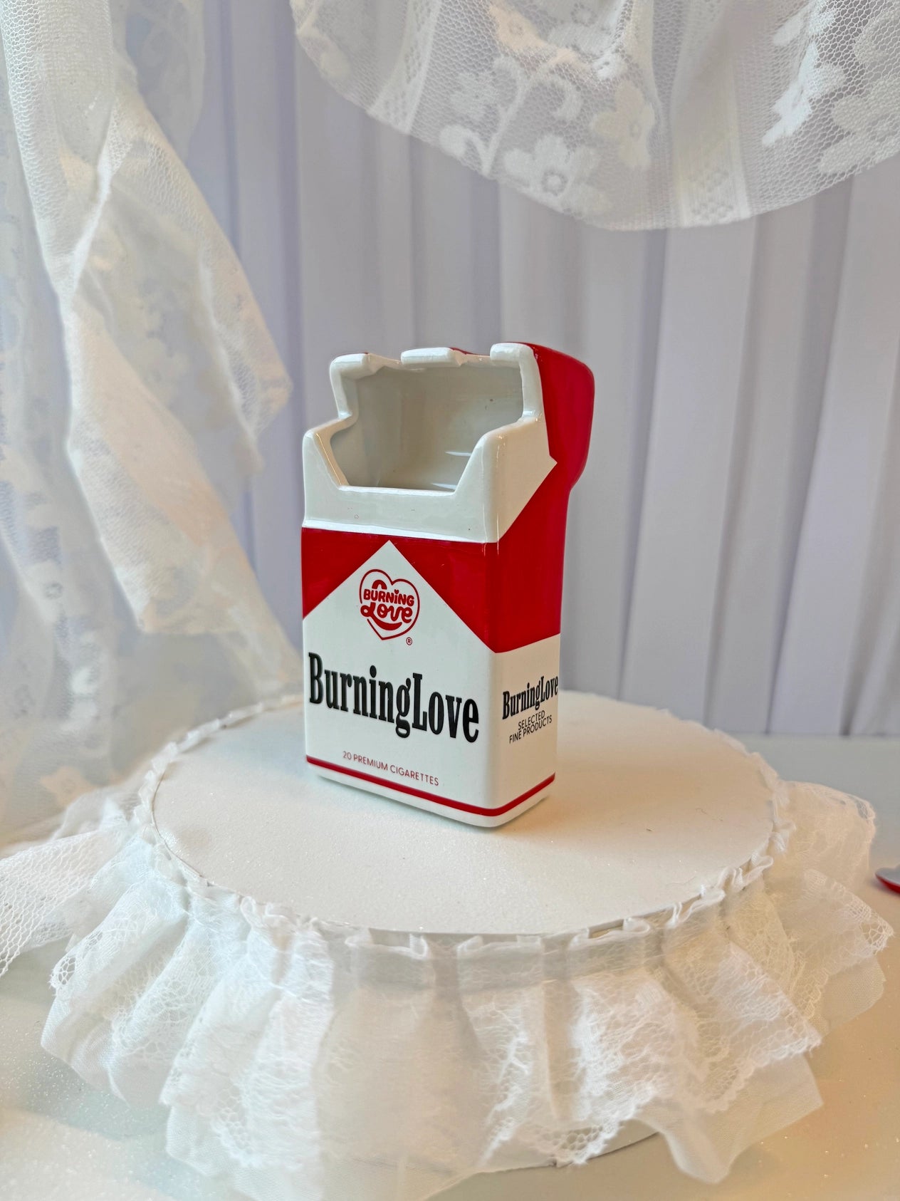 Cigarette Box Ash Tray