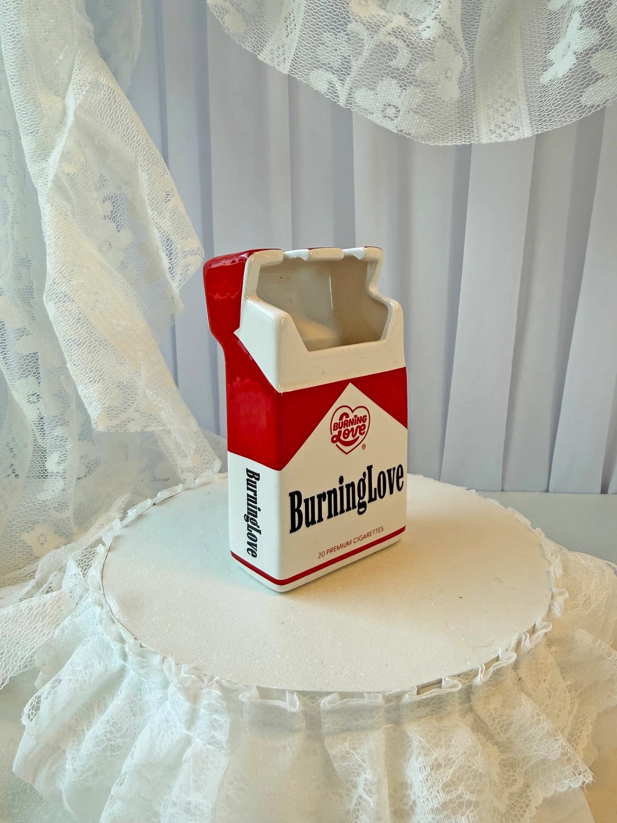 Cigarette Box Ash Tray