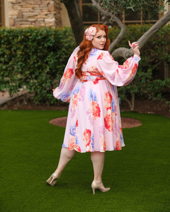 Zelda Dress (Pink Floral) (YARD SALE) Zelda Dress (Pink Floral) (YARD SALE)